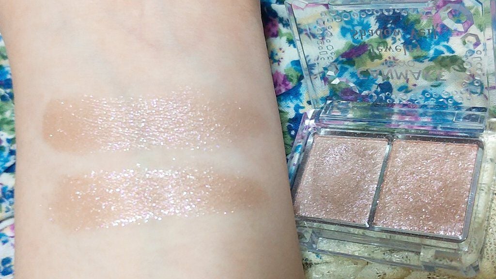 ジュエリーシャドウベール/キャンメイク/アイシャドウパレットを使ったクチコミ(2枚目)