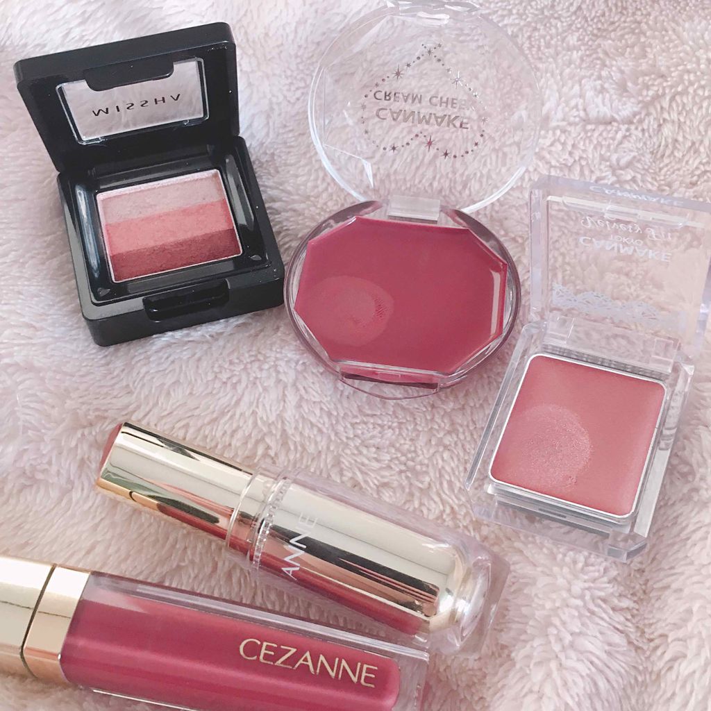 クリームチーク/キャンメイク/ジェル・クリームチークを使ったクチコミ(3枚目)