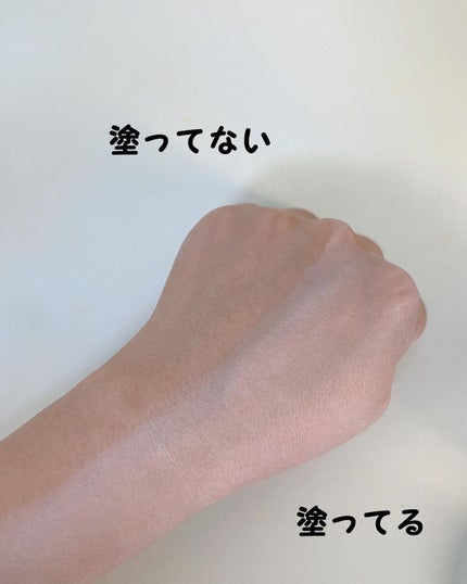 ボディファンデーション ホワイト/COSCOS/ボディミルクを使ったクチコミ(3枚目)