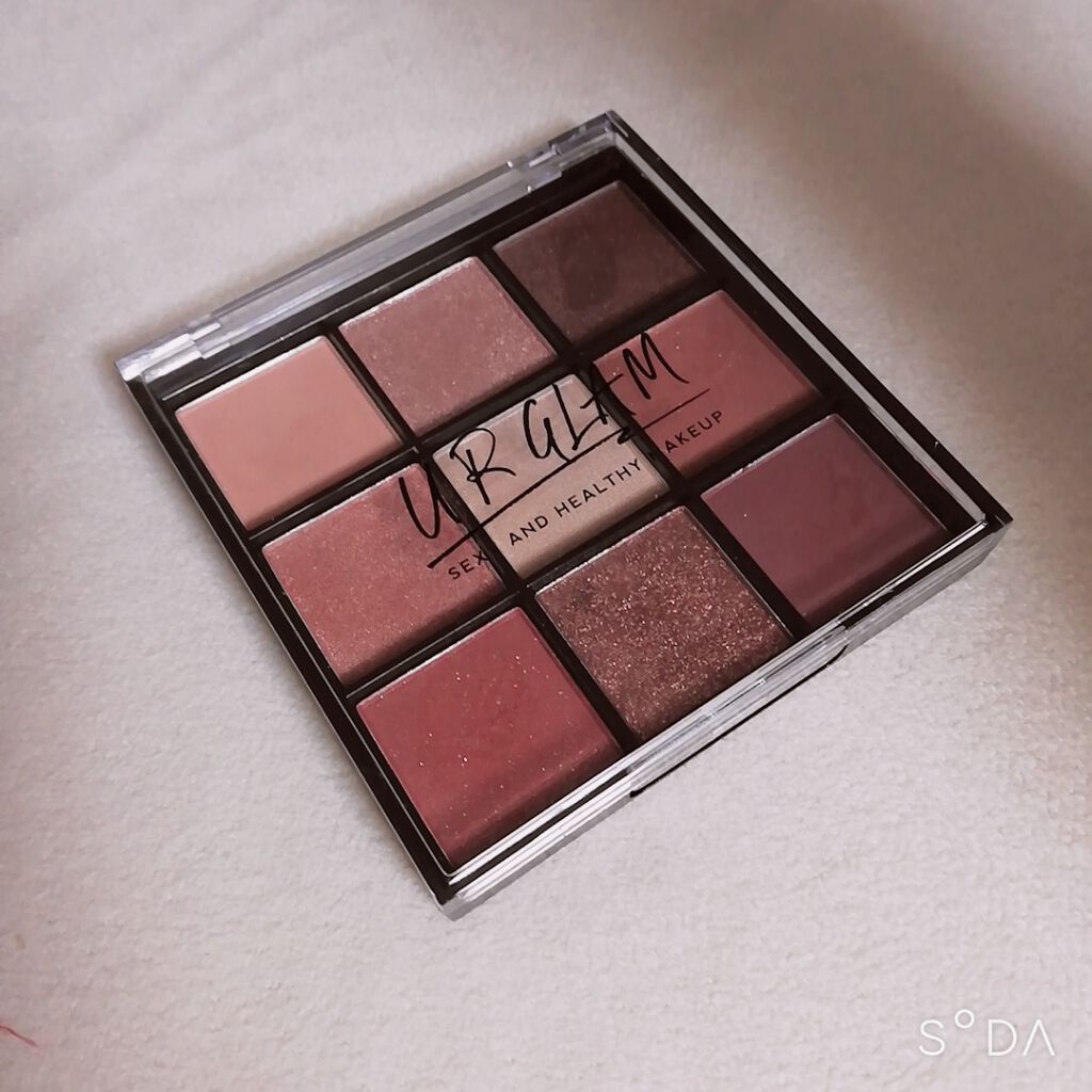 UR GLAM　BLOOMING EYE COLOR PALETTE/U R GLAM/アイシャドウパレットを使ったクチコミ（1枚目）