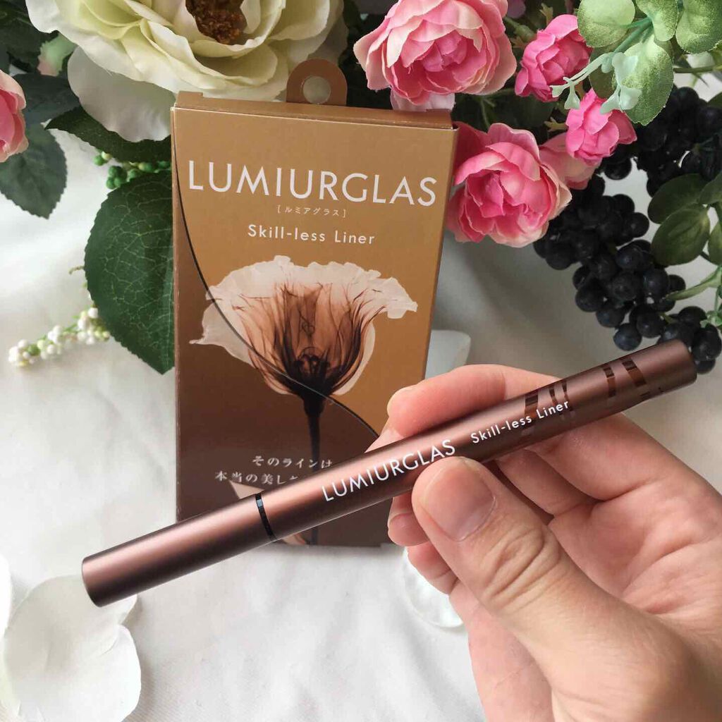 スキルレスライナー/LUMIURGLAS/リキッドアイライナーを使ったクチコミ(2枚目)