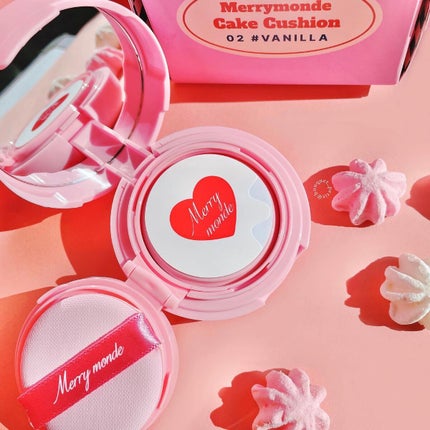 ハッピーユアデイクッション/Merrymonde/クッションファンデーションを使ったクチコミ(6枚目)