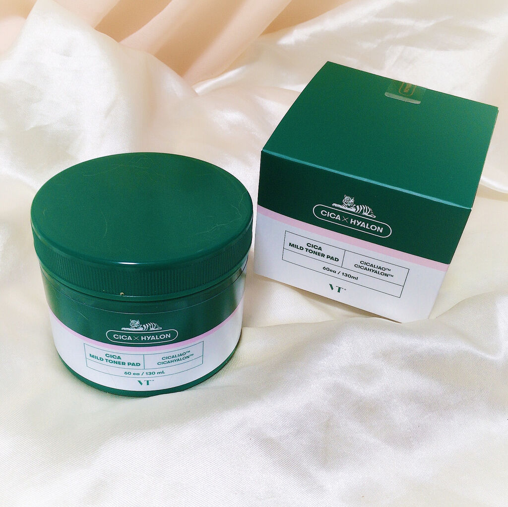 CICA マイルドトナーパッド/VT/トナーパッドを使ったクチコミ（1枚目）