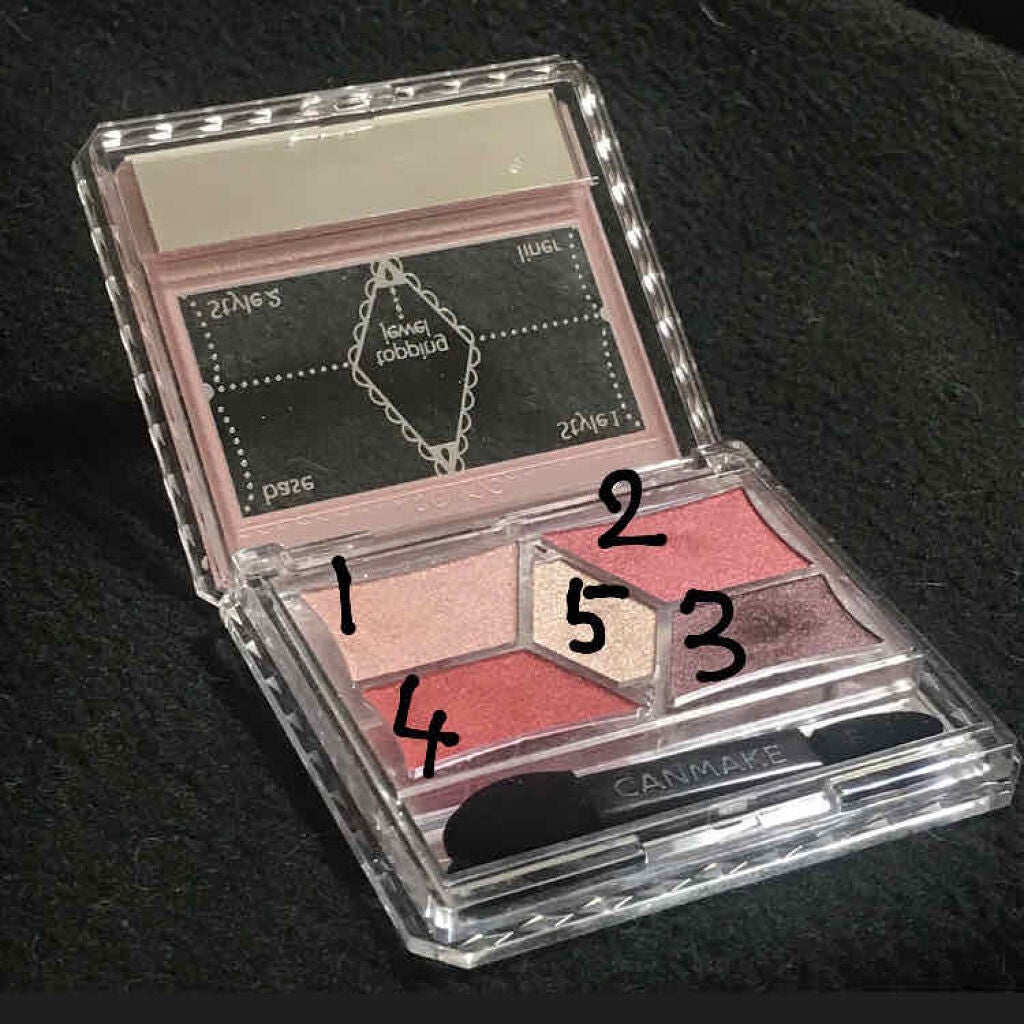 【旧品】パーフェクトスタイリストアイズ/キャンメイク/アイシャドウパレットを使ったクチコミ(2枚目)