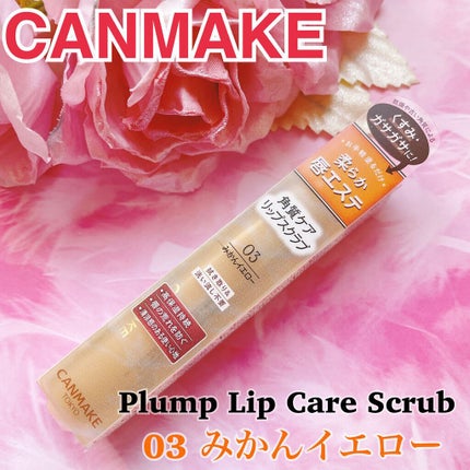 プランプリップケアスクラブ/キャンメイク/リップスクラブを使ったクチコミ(1枚目)