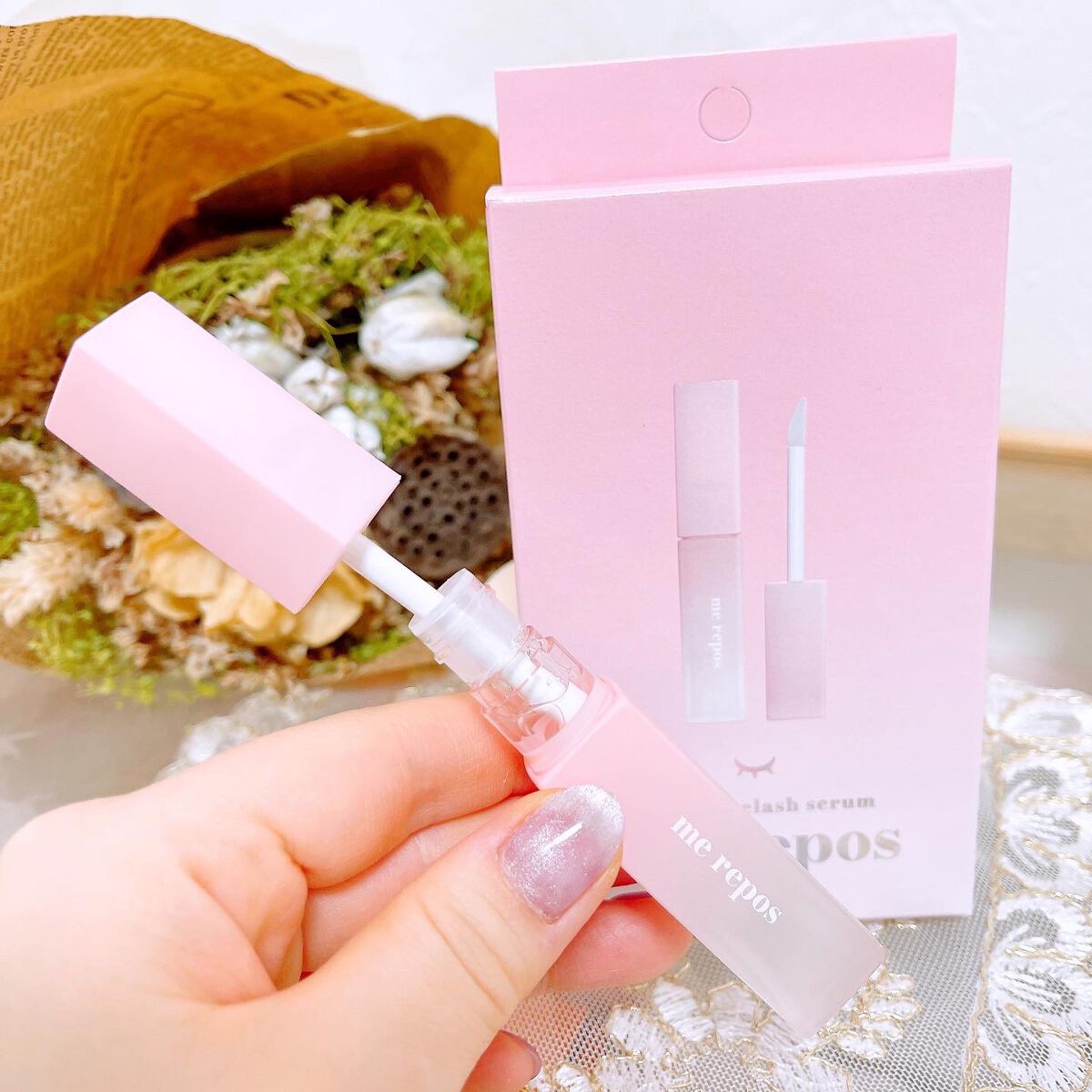 メルポス ドリームアイラッシュセラム/me repos/まつげ美容液を使ったクチコミ（2枚目）