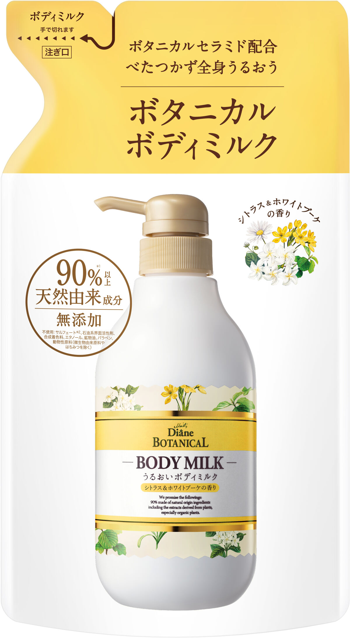 シトラスの香り/ボディミルク シトラス＆ホワイトブーケの香り