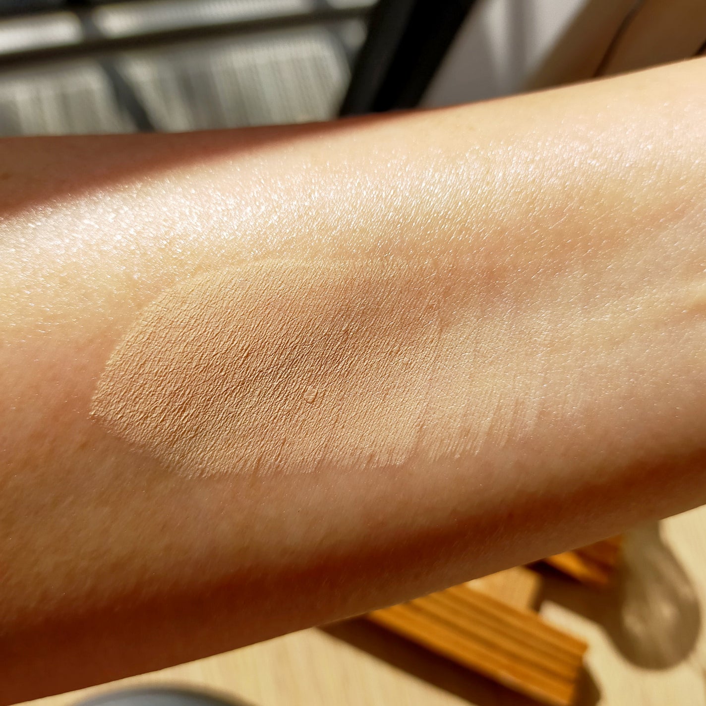ハイパーカバーフィットクッション グラファイト/APRILSKIN/クッションファンデーションを使ったクチコミ(3枚目)