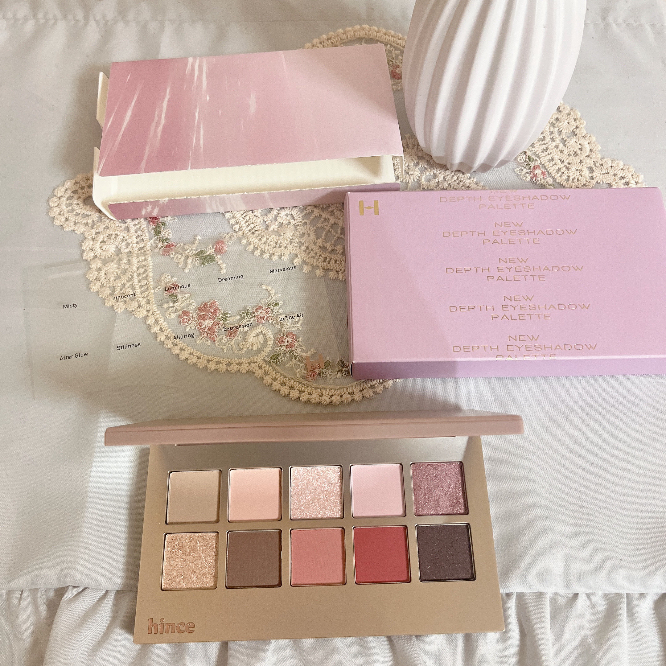 ニューデップスアイシャドウパレット 06 チャンス・オン/hince/アイシャドウパレットを使ったクチコミ（1枚目）