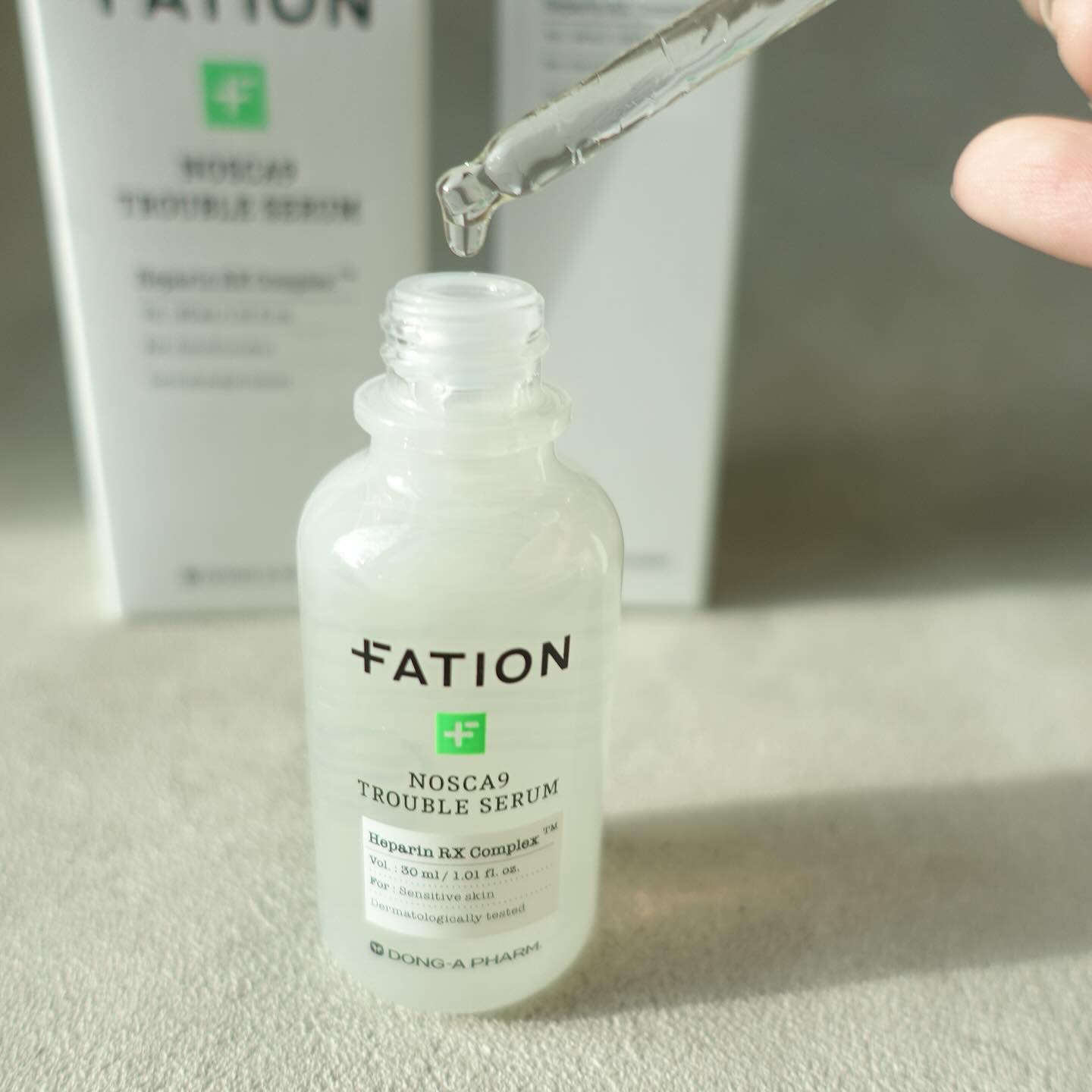 ノスカナイン トラブル セラム/FATION/美容液を使ったクチコミ（2枚目）