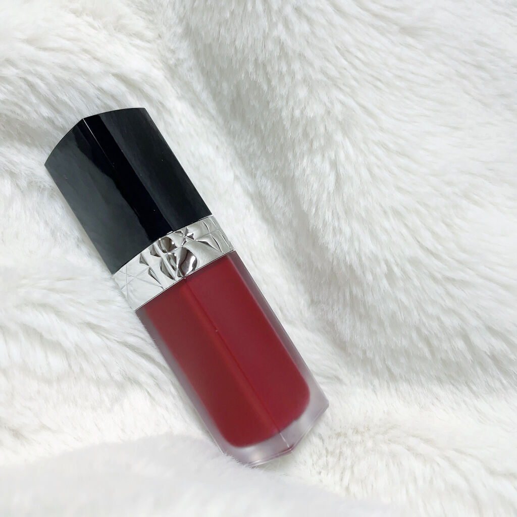 ルージュ ディオール フォーエヴァー リキッド 959 フォーエヴァー ボールド/Dior/口紅を使ったクチコミ（1枚目）