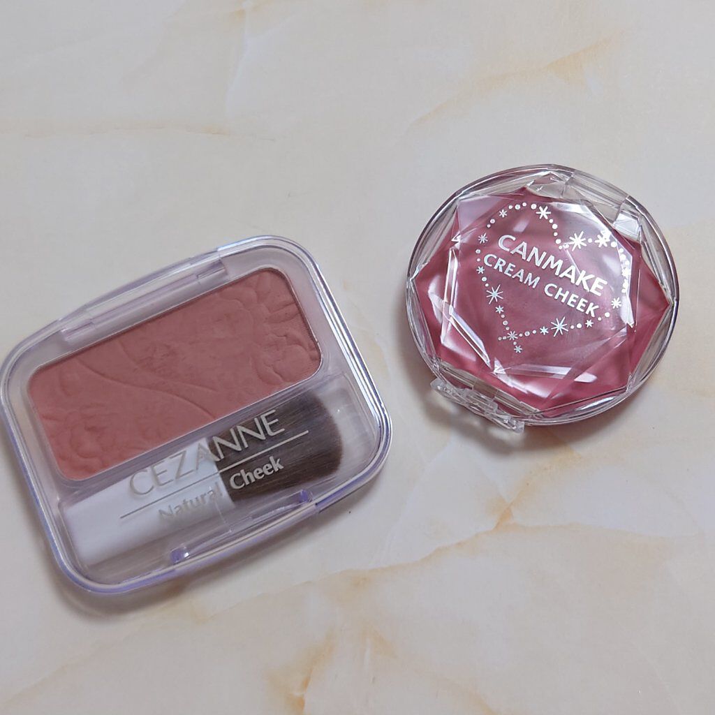 クリームチーク/キャンメイク/ジェル・クリームチークを使ったクチコミ（3枚目）
