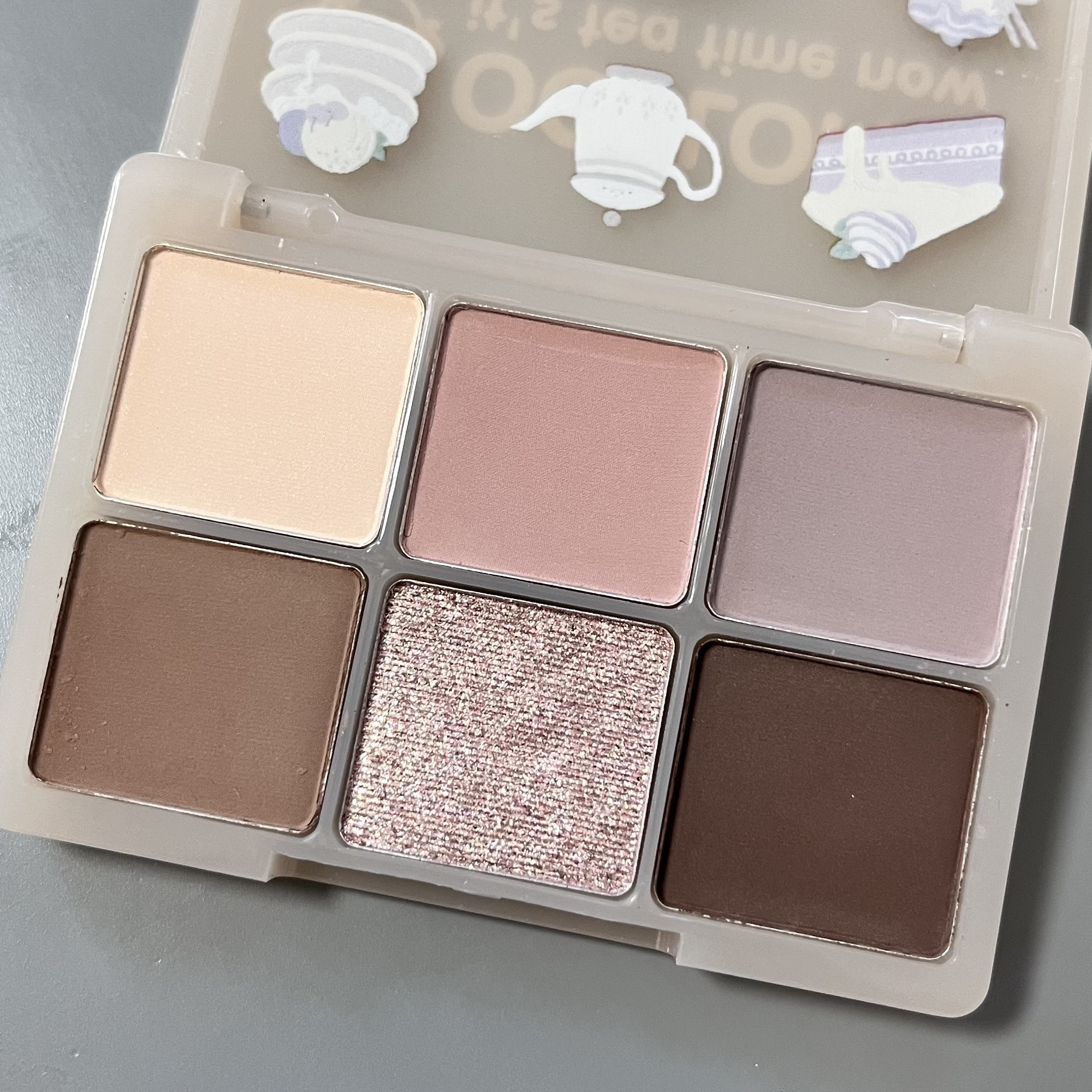 OO!LONG シフォンタイムズアイ 02 さつま芋マフィン/LEEMEMBER/アイシャドウパレットを使ったクチコミ（1枚目）