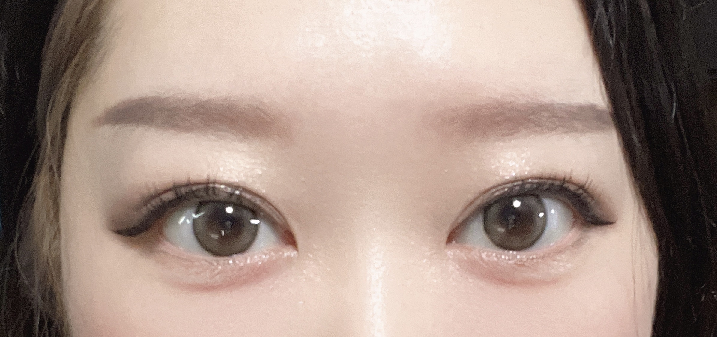 melotte 1day キャットリング/melotte/ワンデー（１DAY）カラコンを使ったクチコミ（2枚目）