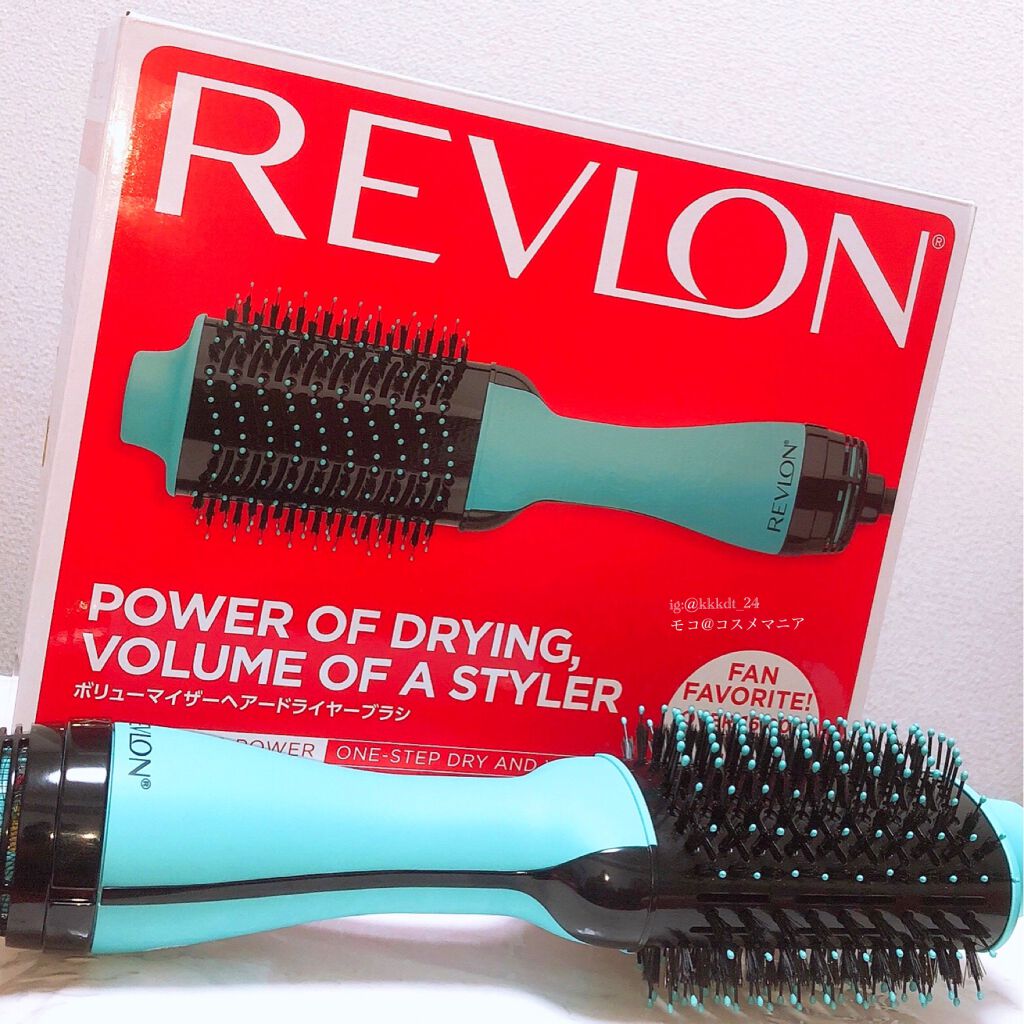ボリューマイザーヘアードライヤーブラシ/REVLON/ヒートブラシを使ったクチコミ(6枚目)