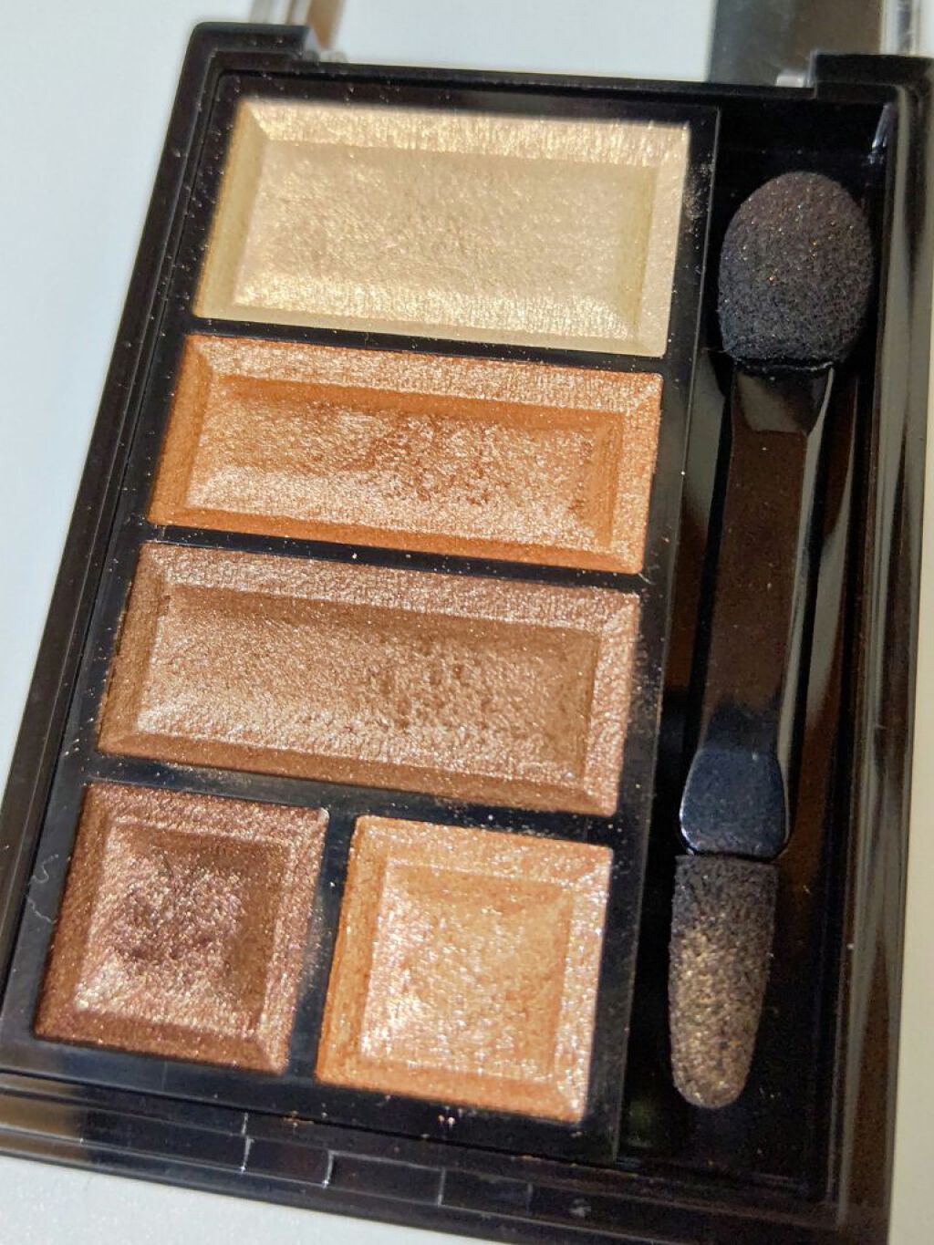 ショコラスウィート アイズ 021 きなこラテショコラ/リンメル ロンドン/アイシャドウパレットを使ったクチコミ（2枚目）