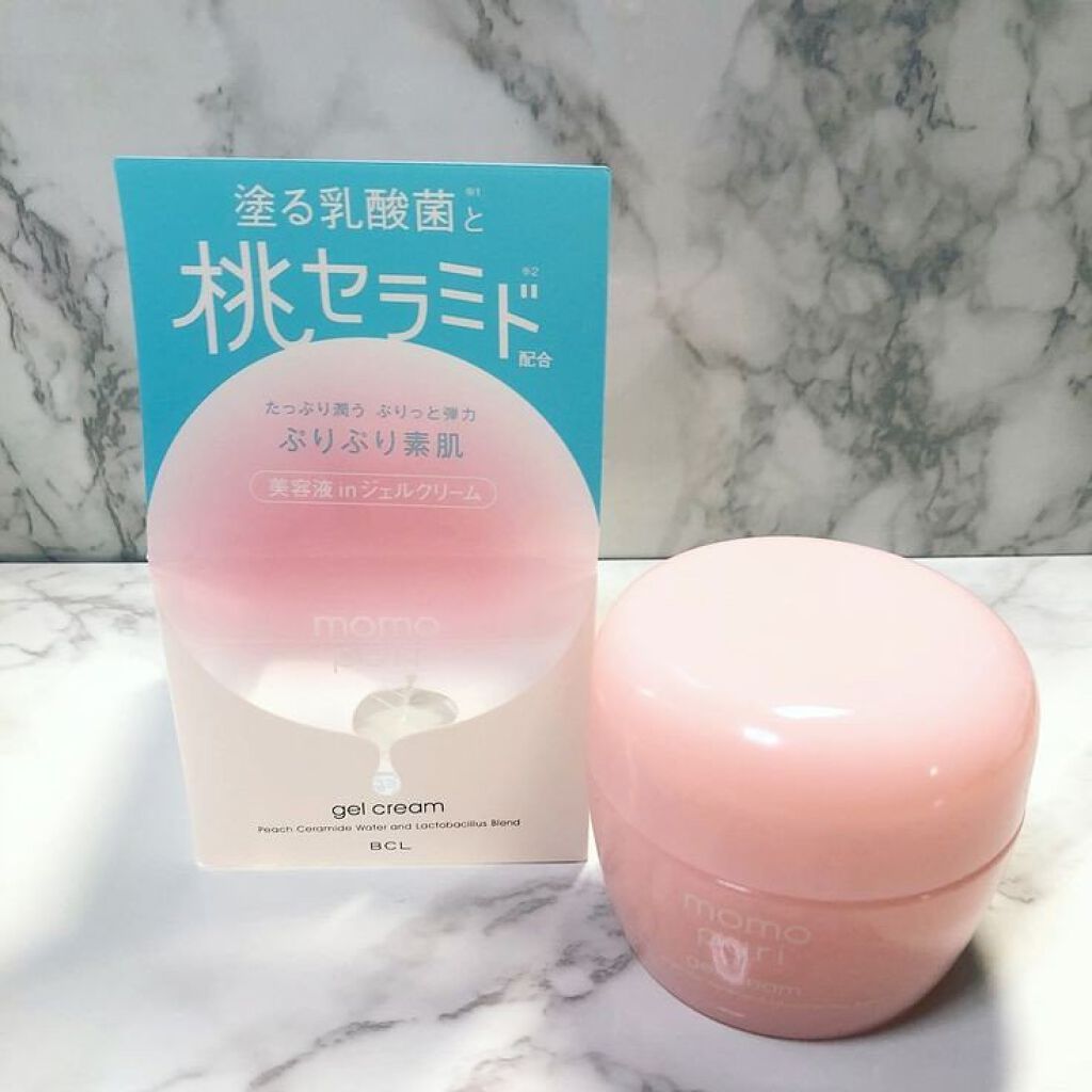 潤いジェルクリーム/ももぷり/オールインワン化粧品を使ったクチコミ（1枚目）