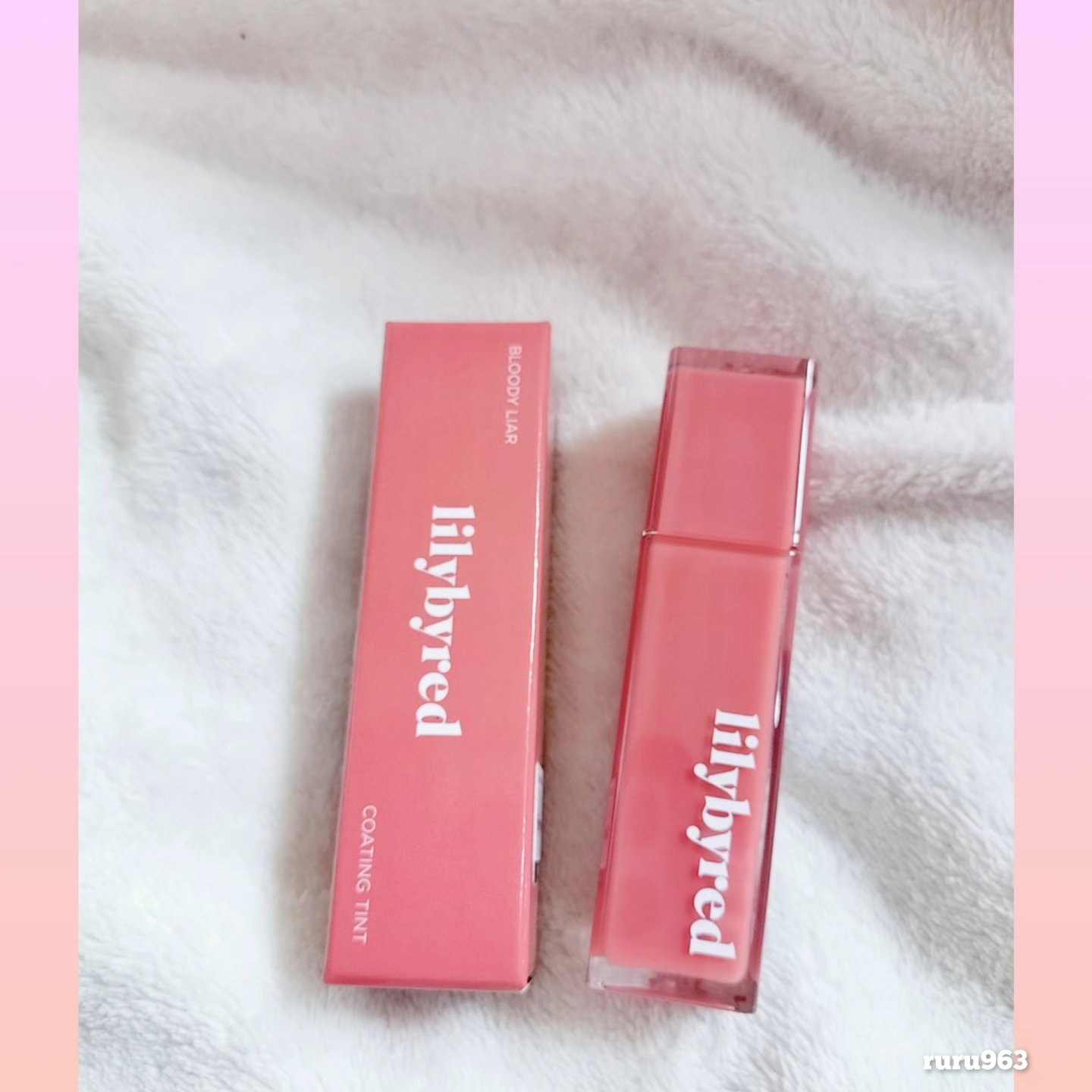 ブラッディライアー コーティングティント/lilybyred/リップティントを使ったクチコミ（2枚目）