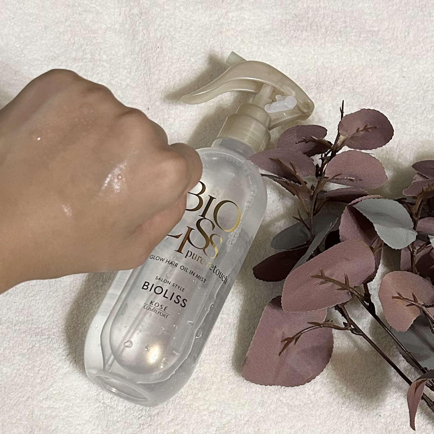 SS ビオリス ピュアレタッチ グロウヘア オイルインミスト/SSビオリス/アウトバストリートメントを使ったクチコミ（2枚目）