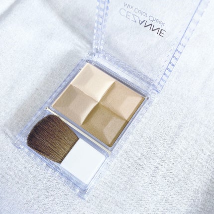 ミックスカラーチーク/CEZANNE/パウダーチークを使ったクチコミ(2枚目)