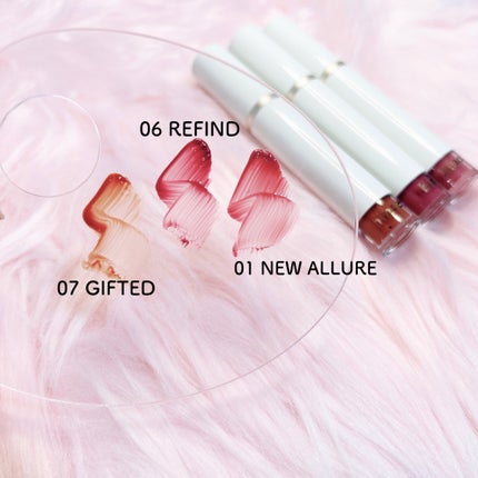 ムードインハンサーウォーターリキッドグロウ/hince/口紅を使ったクチコミ(3枚目)