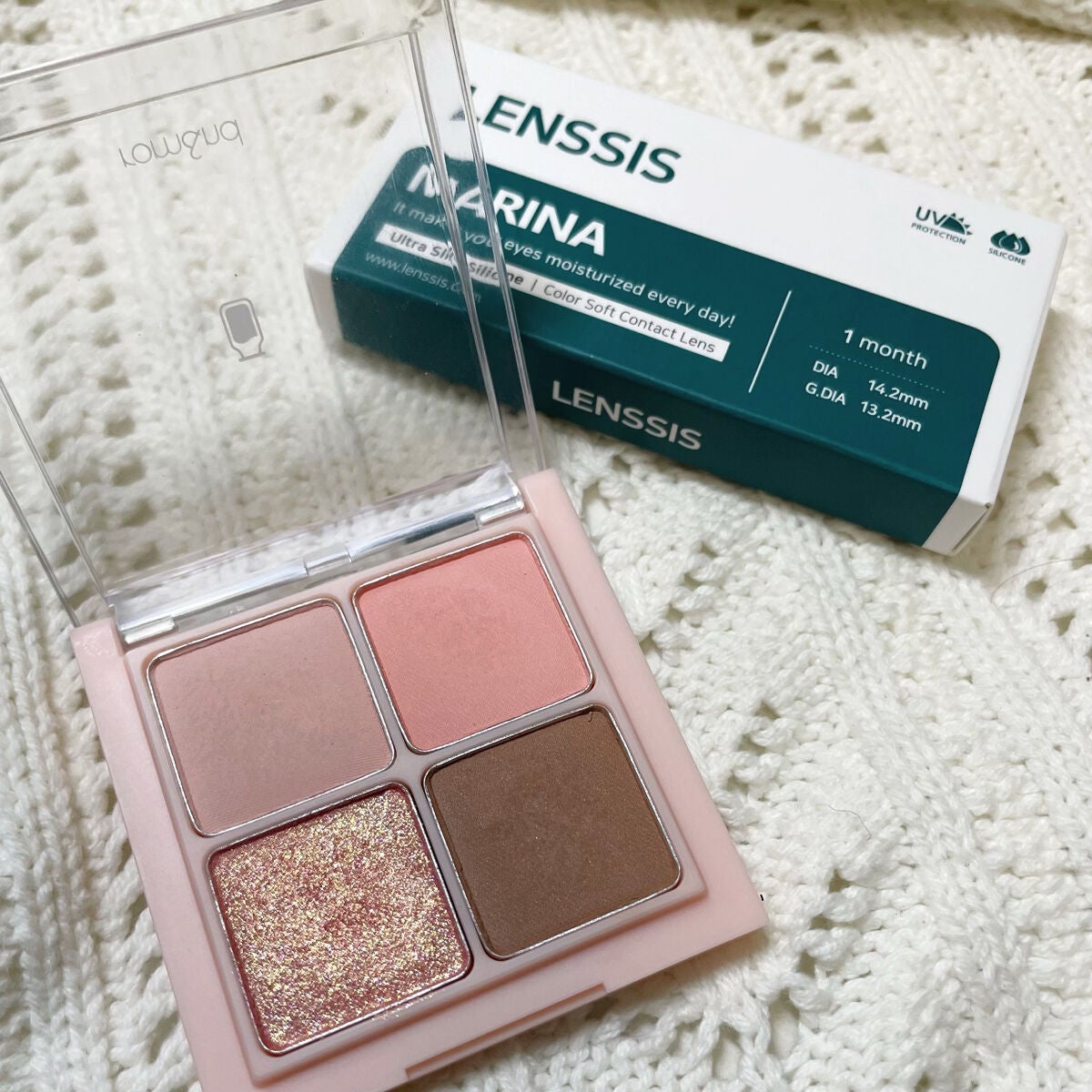 ベターザンアイズ ミルクシリーズ/rom&nd/アイシャドウパレットを使ったクチコミ(3枚目)