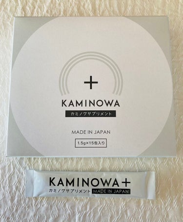 KAMINOWAサプリメント（KAMINOWASUPPLEMENT）/KAMINOWA/健康サプリメントを使ったクチコミ（1枚目）