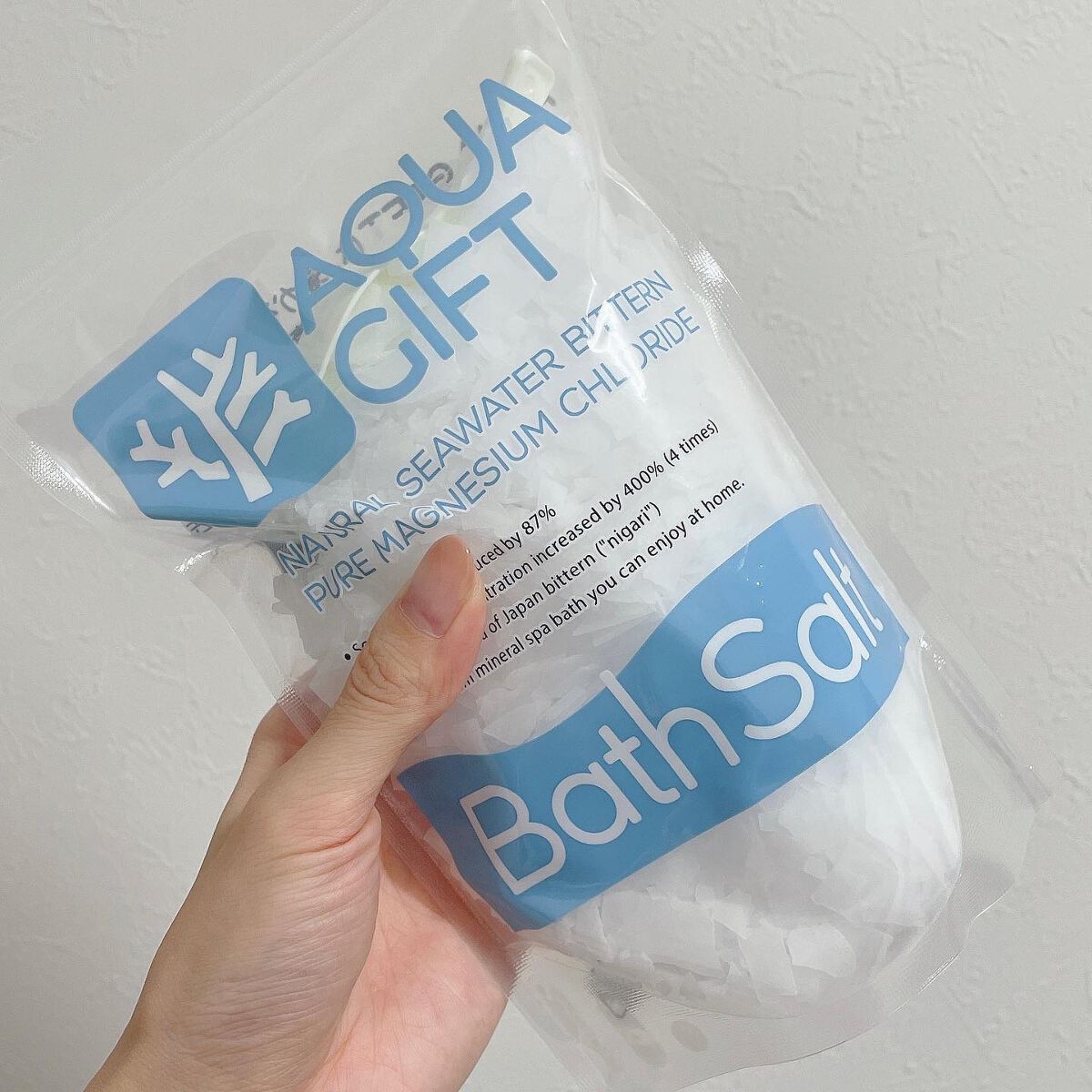 Bath Salt/AQUA GIFT/無機塩系入浴剤を使ったクチコミ(1枚目)
