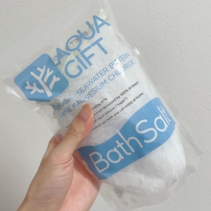 Bath Salt/AQUA GIFT/無機塩系入浴剤を使ったクチコミ(1枚目)