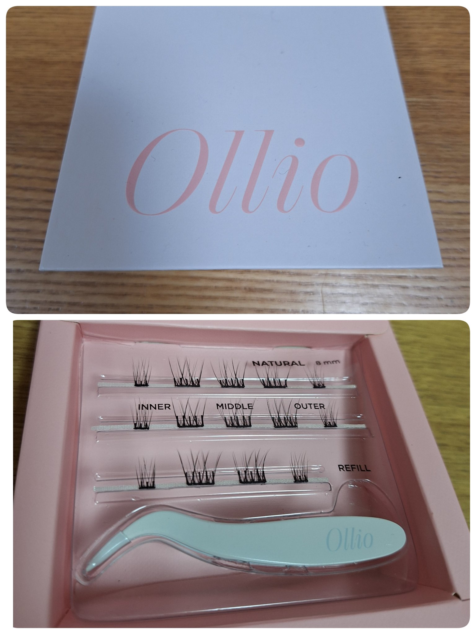 オーリオ シングル ナチュラル M 10mm/ollio/メイクアップキットを使ったクチコミ（1枚目）