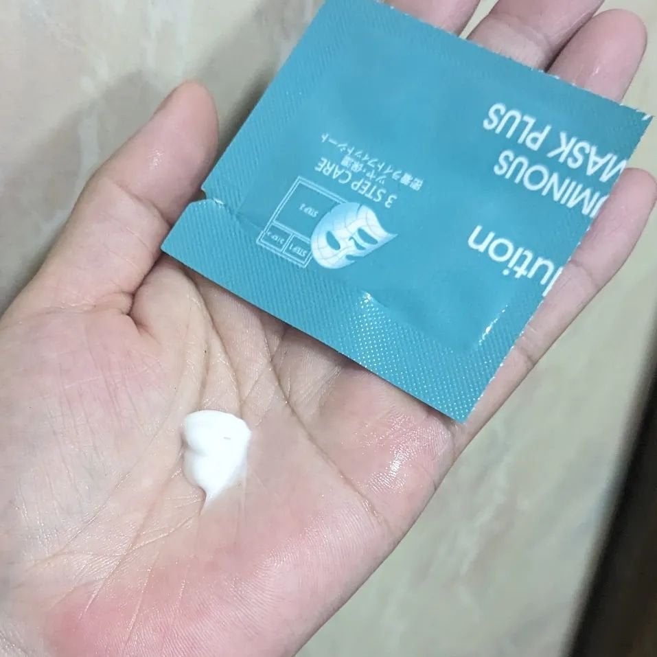 JM solution marine luminous pearl deep moisture mask/JMsolution/シートマスク・パックを使ったクチコミ(4枚目)