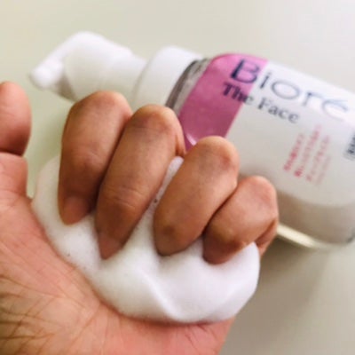 ビオレ ザフェイス 泡洗顔料 ディープモイスト/ビオレ/泡洗顔を使ったクチコミ(4枚目)