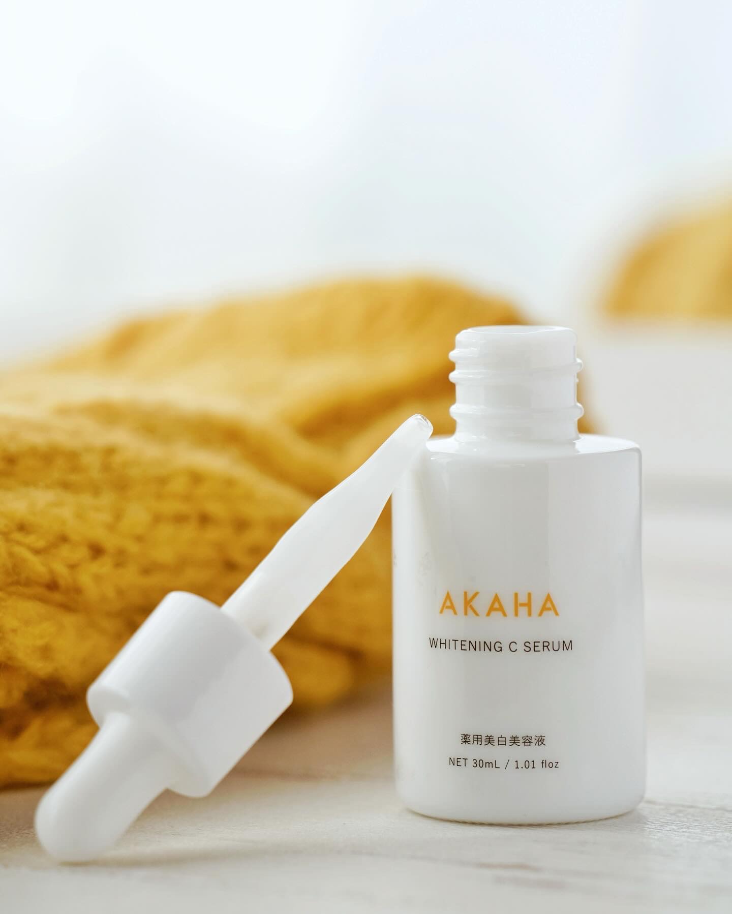 薬用ホワイトニング Cセラム/AKAHA/美容液を使ったクチコミ（3枚目）