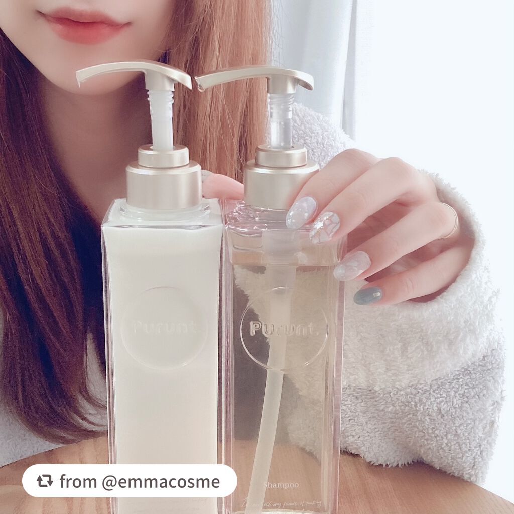 プルント モイストリッチ美容液シャンプー/モイストリッチリペア美容液トリートメント/Purunt./市販シャンプーを使ったクチコミ(1枚目)