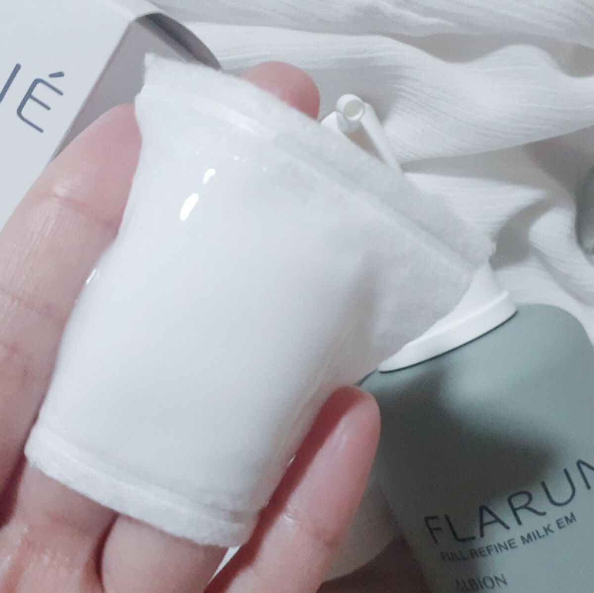 フラルネ フルリファイン ミルク EM/ALBION/乳液を使ったクチコミ(3枚目)
