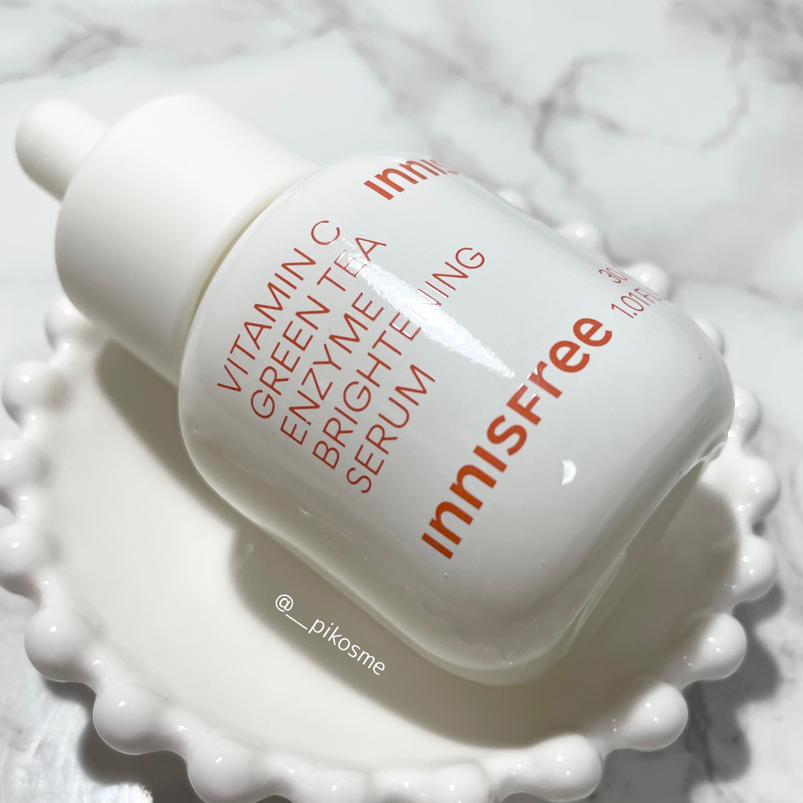 ビタC　グリーンティーエンザイム　ブライト　セラム/innisfree/美容液を使ったクチコミ（1枚目）