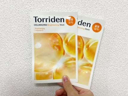 セルメイジング ビタC ブライトニングマスク/Torriden/シートマスク・パックを使ったクチコミ(1枚目)