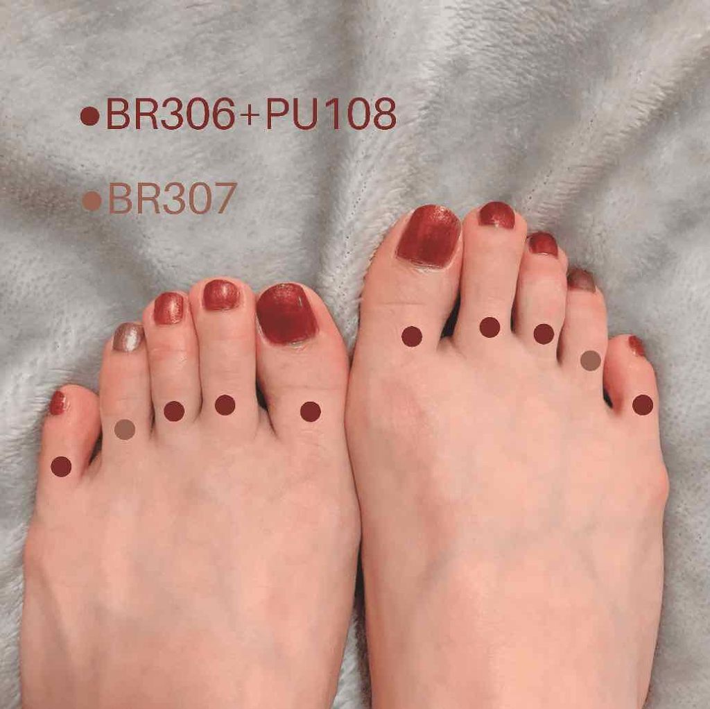 ネイルホリック Juicy color PU108/ネイルホリック/マニキュアを使ったクチコミ（2枚目）