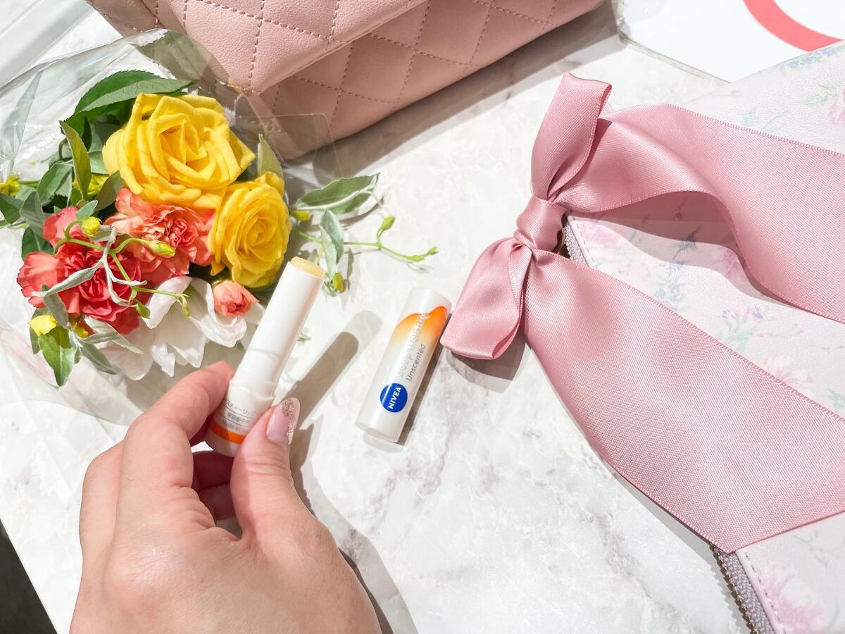 ニベア ディープモイスチャーリップ メルティタイプ/ニベア/リップクリームを使ったクチコミ(1枚目)