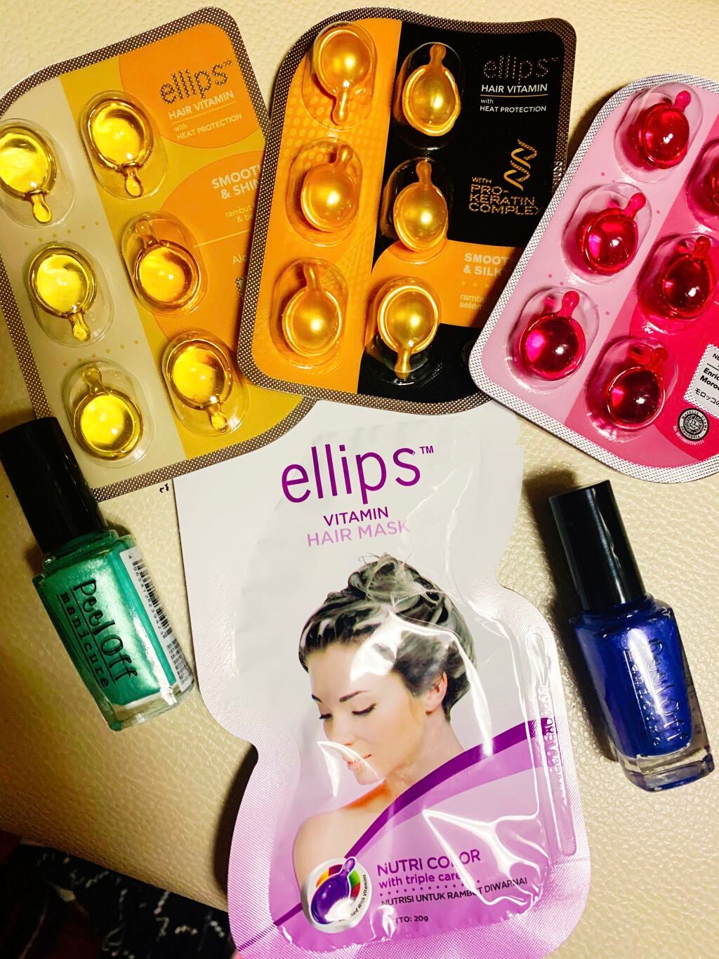 ヘアーオイル【トリートメント】/ellips/ヘアオイルを使ったクチコミ(1枚目)