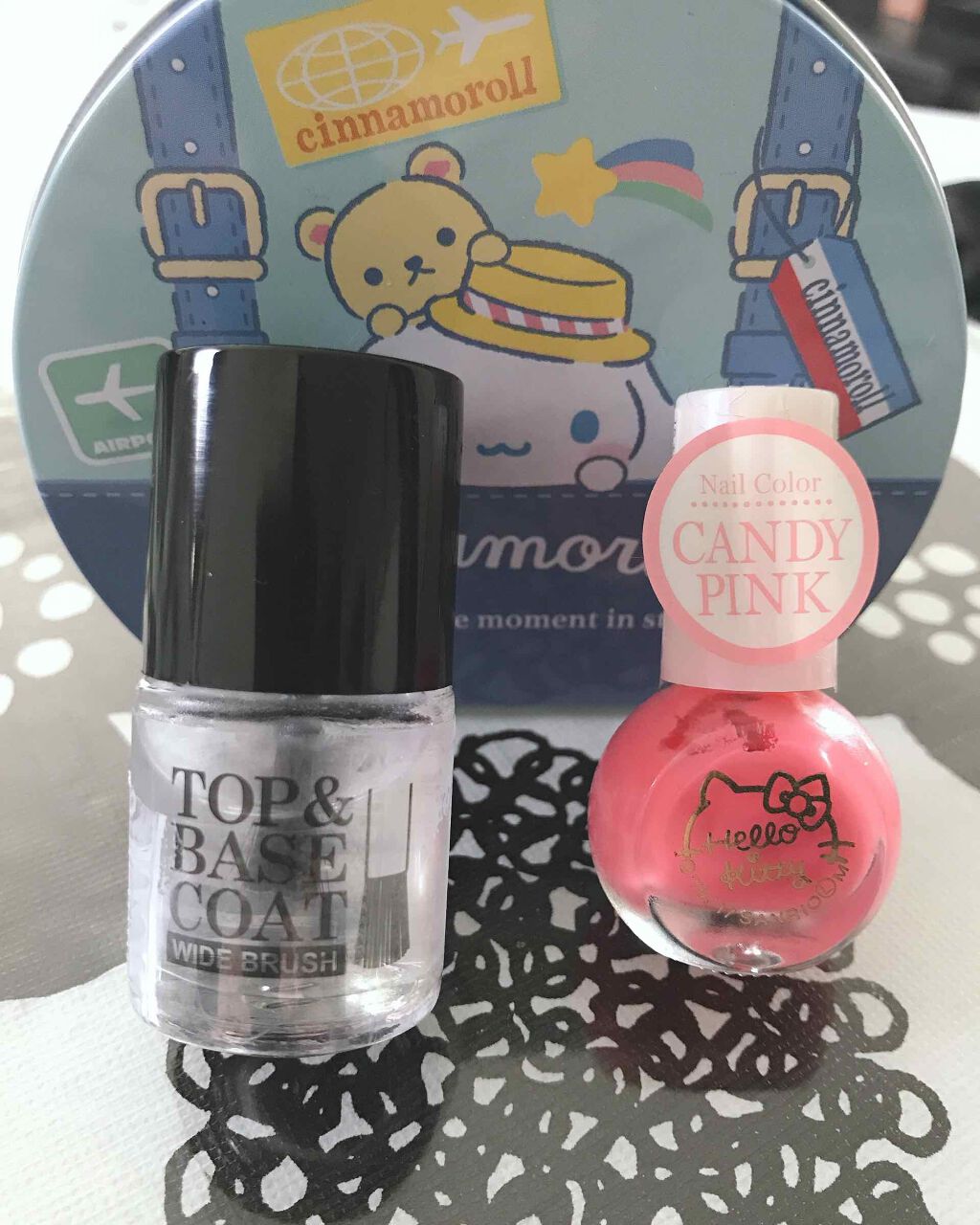 AT トップ&ベースコート/Art Collection/ネイルトップコートを使ったクチコミ(1枚目)