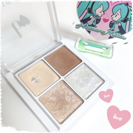 THE アイパレR/b idol/アイシャドウパレットを使ったクチコミ(1枚目)