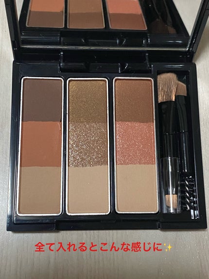 ケイト デザイニングアイブロウ3D EX-10 オレンジブラウン(レフィル)/KATE/パウダーアイブロウを使ったクチコミ(3枚目)