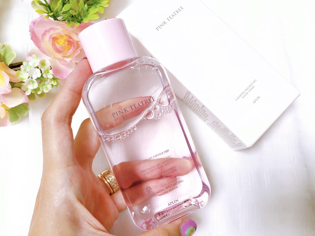 ピンクティーツリートナー/APLIN/化粧水を使ったクチコミ（3枚目）