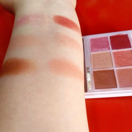 オーラクリエイション/BLEND BERRY/アイシャドウパレットを使ったクチコミ(7枚目)