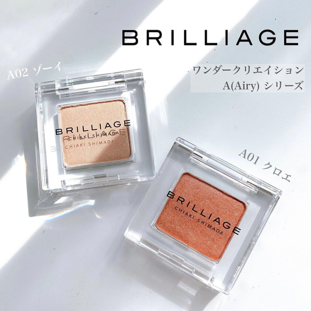 ワンダークリエイション /ブリリアージュ/単色アイシャドウを使ったクチコミ(1枚目)