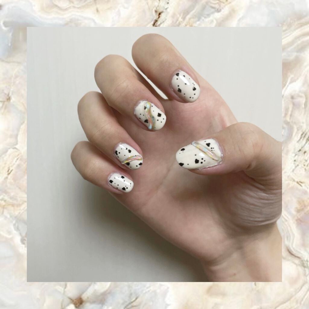 ジェルネイル(ライト対応)/セリア/ジェルネイルを使ったクチコミ(3枚目)