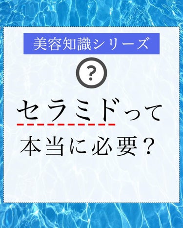 凛 on LIPS 「【おすすめ美容成分なのよ】今回特に大切なポイントは、セラミドを..」（1枚目）