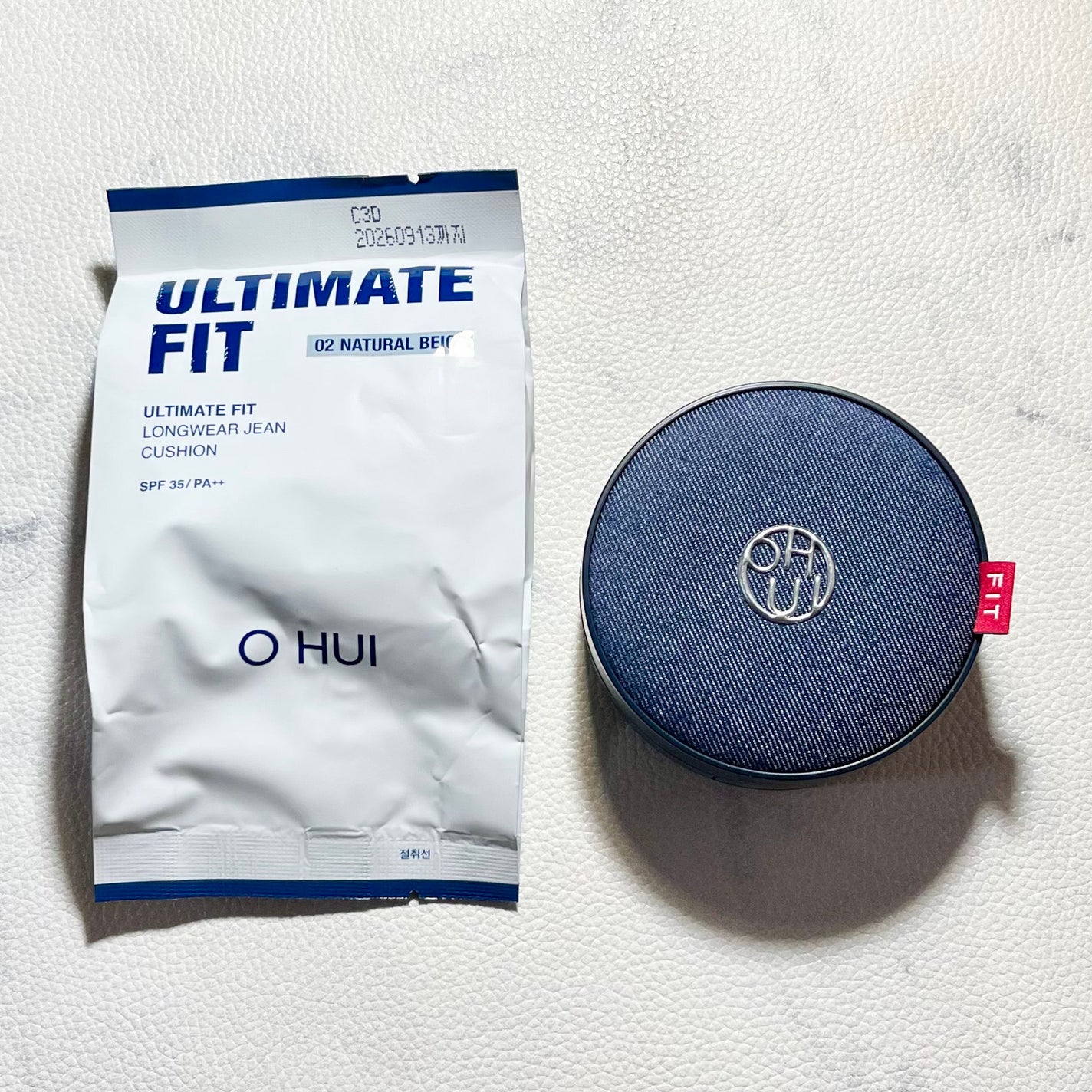 アルティメットフィット ロングウェアデニムクッション/OHUI/クッションファンデーションを使ったクチコミ(4枚目)