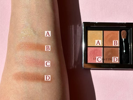 キスミー フェルム スタイリングアイパレット/キスミー フェルム/アイシャドウパレットを使ったクチコミ(4枚目)